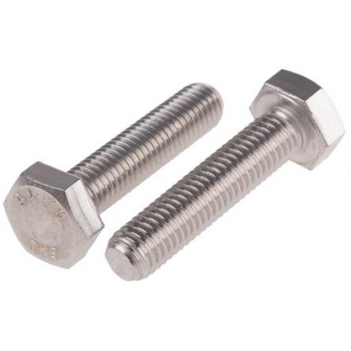 RS PRO Šroub s vnitřním šestihranem, Nerezová ocel, M10, délka: 45 mm