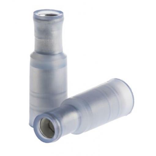 Krimpovací kuličkový konektor, řada: 0.156 Izolované, Vnitřní průměr kuličky 4 mm barva Modrá, max. AWG: 13 AWG, min.