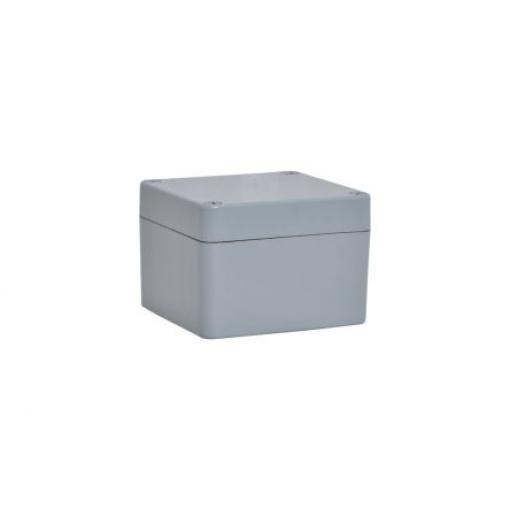 RS PRO Pouzdro, řada: GRJ IP66 barva Šedá barva Šedá Polyester vyztužený skelnými vlákny 80 mm 75 mm 75 mm Neopren