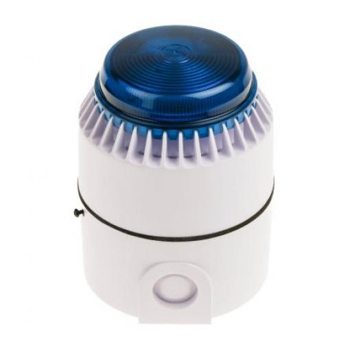 Eaton Kombinace sirény a majáku, řada: Flashni Blikající světlo Elektronika barva Modrá 15V dc IP54, IP65 Xenonová
