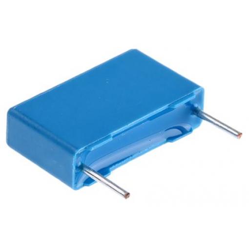 Vrstvové kondenzátory, řada: B32654, Průchozí otvor 47 nF 250 V ac 630 V dc EPCOS AEC-Q200 Rev D 2 0.8 mm