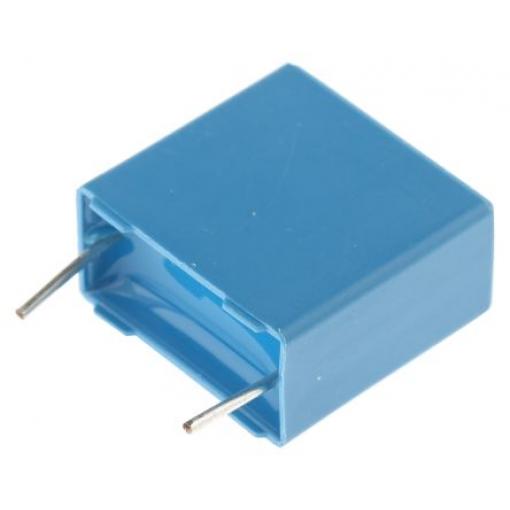 Vrstvové kondenzátory, řada: B32652, Průchozí otvor 220 nF 250 V ac 630 V dc EPCOS AEC-Q200 Rev D 2 0.8 mm