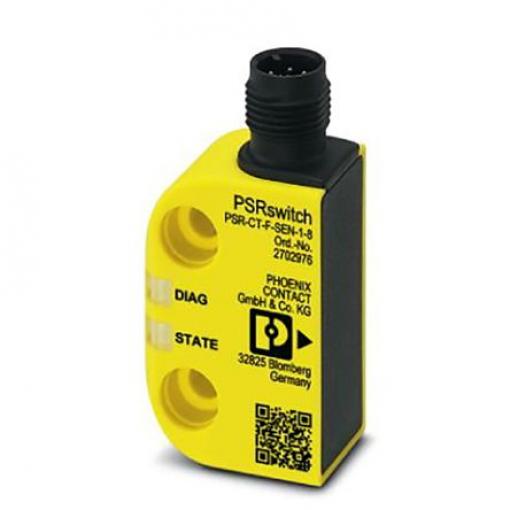 Phoenix Contact PSR-CT-M-SEN-1-8 RFID Bezkontaktní bezpečnostní spínač 24 V dc Polybutylentereftalát M12