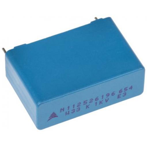 Vrstvové kondenzátory, řada: B32653, Průchozí otvor 330 nF 250 V ac 1 kV dc EPCOS AEC-Q200 Rev D 2 0.8 mm