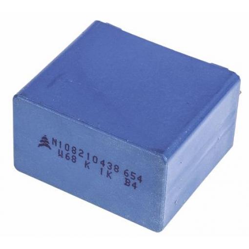 Vrstvové kondenzátory, řada: B32654, Průchozí otvor 680 nF 250 V ac 1 kV dc EPCOS AEC-Q200 Rev D 2 0.8 mm