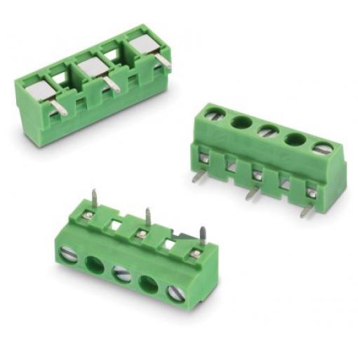 Wurth Elektronik Svorkovnice PCB, řada: 2418, rozteč: 10 mm, počet řad: 1, počet kontaktů: 7, orientace těla: Svislé,