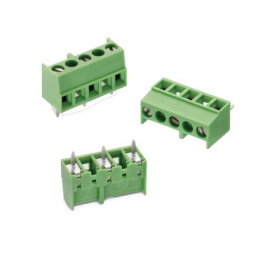 Svorkovnice PCB, řada: 2432, rozteč: 7mm, počet řad: 1, počet kontaktů: 8, orientace těla: Horizontální, Montáž na