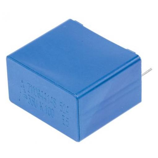 Vrstvové kondenzátory, řada: B32524, Průchozí otvor 33 μF 63 V ac 100 V dc EPCOS AEC-Q200 Rev D 2 0.8 mm