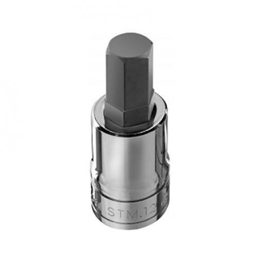 Zásuvka 1/2 in pohon 17 mm Vrták Šestihran, celková délka: 60 mm Facom