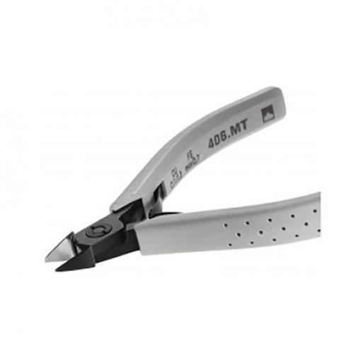 Štípací kleště, celková délka: 110 mm, Plastové Diagonální, Bimetal s 10.5mm dlouhými čelistmi kapacita řezání 0.4 mm