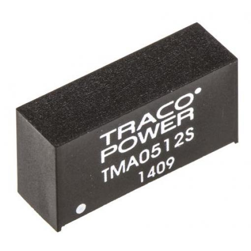 TRACOPOWER Měnič DC/DC TMA, výstup: 12 V dc 1 kV dc, Vin 5V dc 84 mA, Vin 0V 1 W -40 °C 85 °C Montáž na plošný spoj
