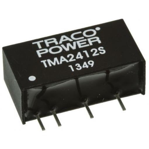 TRACOPOWER Měnič DC/DC TMA, výstup: 12 V 1 kV, Vin 26.4V 84 mA, Vin 21.6V 1 W -40 °C 85 °C Průchozí otvor