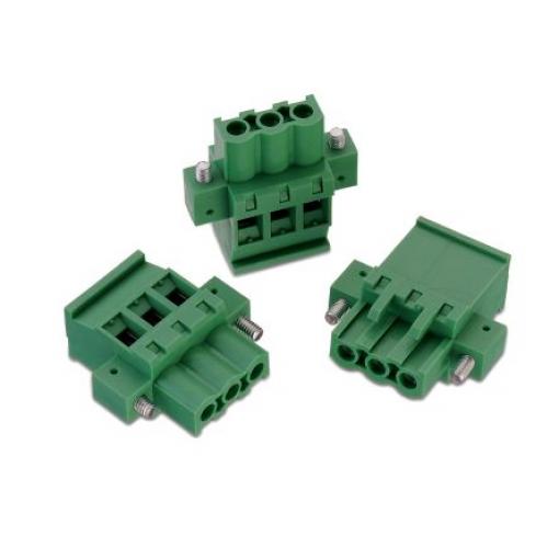 Wurth Elektronik Zásuvný blok Terminal, řada: 3455, rozteč: 5.08 mm, počet řad: 1, počet kontaktů: 7, orientace těla: