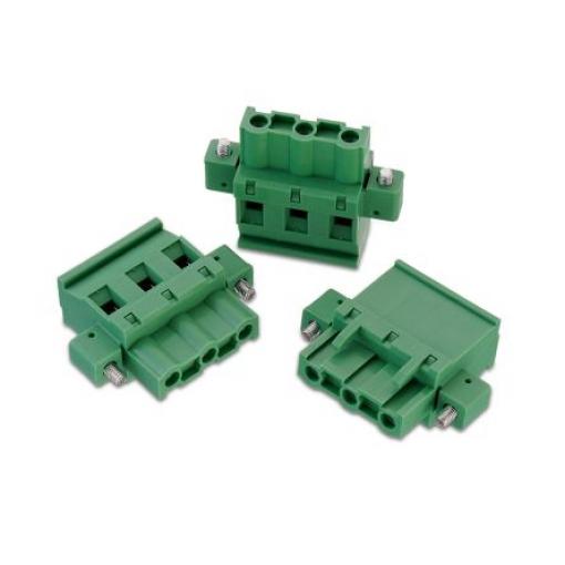 Wurth Elektronik Zásuvný blok Terminal, řada: 3454, rozteč: 7.62 mm, počet řad: 1, počet kontaktů: 4, orientace těla: