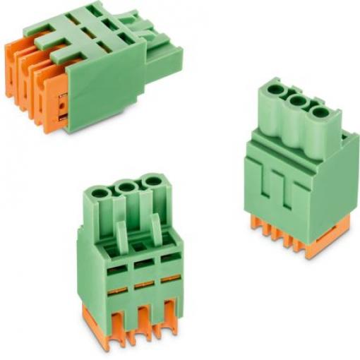Wurth Elektronik Zásuvný blok Terminal, řada: 3587, rozteč: 5.08 mm, počet řad: 1, počet kontaktů: 7, orientace těla: