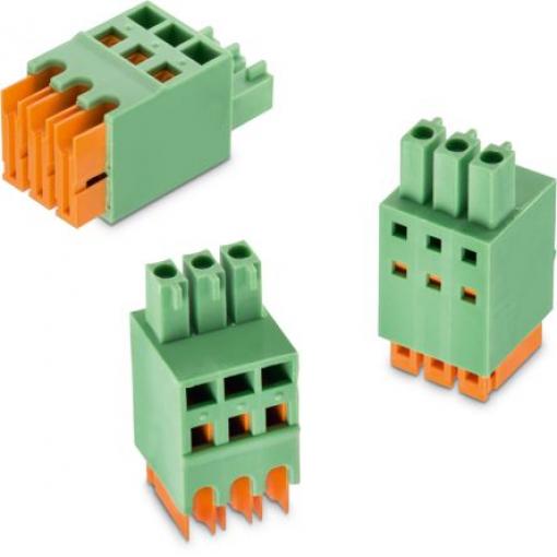 Wurth Elektronik Zásuvný blok Terminal, řada: 3483, rozteč: 3.81 mm, počet řad: 1, počet kontaktů: 7, orientace těla: