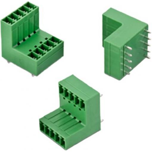 Wurth Elektronik Zásuvný blok Terminal, řada: WR-TBL, rozteč: 3.81 mm, počet řad: 2, počet kontaktů: 12, orientace těla: