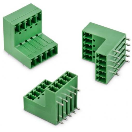 Wurth Elektronik Zásuvný blok Terminal, řada: WR-TBL, rozteč: 3.81 mm, počet řad: 2, počet kontaktů: 12, orientace těla: