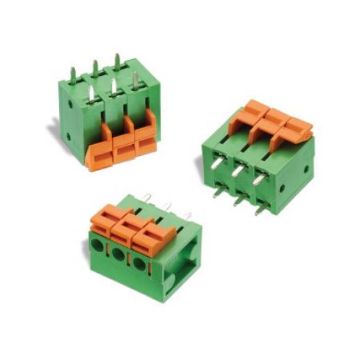 Wurth Elektronik Svorkovnice PCB, řada: 401B, rozteč: 5 mm, počet řad: 1, počet kontaktů: 9, orientace těla: Svislé,
