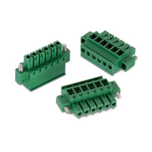 Wurth Elektronik Zásuvný blok Terminal, řada: 3673, rozteč: 3.81 mm, počet řad: 1, počet kontaktů: 7, orientace těla: