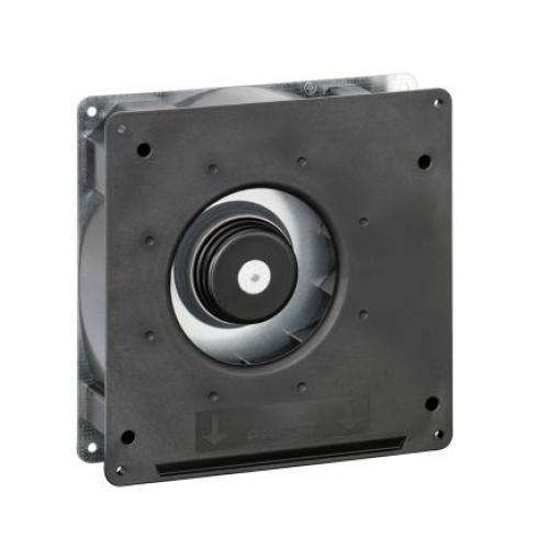 ebm-papst Axiální ventilátor, řada: RG125 N, průtok vzduchu: 88 m³/h 4.9 W 24 V dc 240 mA IP20 180 mm 180 mm 40 mm