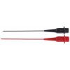 Zkušební sonda, 1 kV, Červená, Černá Špička, 2.5 mm RS PRO 4 mm