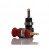RS PRO Zásuvka na banánky, 2 mm, 600V, 10A, Červená, Černá, Vnitřní Pájecí, délka: 20.9 mm, pokovení kontaktu: Zlatá