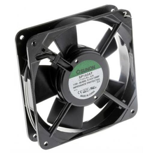 Sunon Axiální ventilátor, řada: SP, průtok vzduchu: 78.2 m³/h 13 W 115V ac 130 mA 120 mm 120mm 25 mm