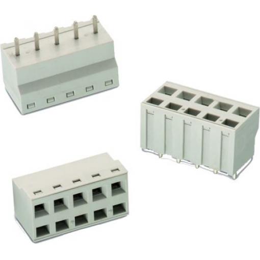 Wurth Elektronik Svorkovnice PCB, řada: 4165, rozteč: 5.08 mm, počet řad: 1, počet kontaktů: 9, orientace těla: Svislé,