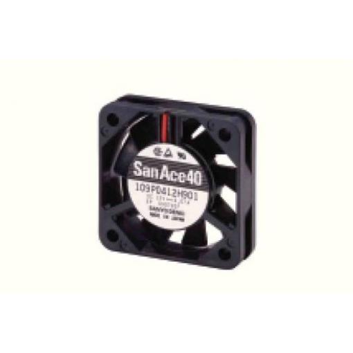 Sanyo Denki Axiální ventilátor, řada: 109P, průtok vzduchu: 5.3 cfm 800 mW 5 V dc 160 mA IP68 40 mm 40 mm 10 mm