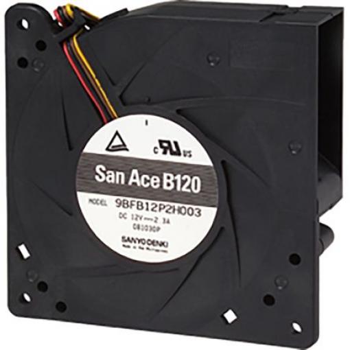 Sanyo Denki Odstředivý ventilátor, řada: San Ace B120 Dmychadlo, průtok vzduchu: 56.5 cfm 24V dc DC 120 mm 120mm 32 mm