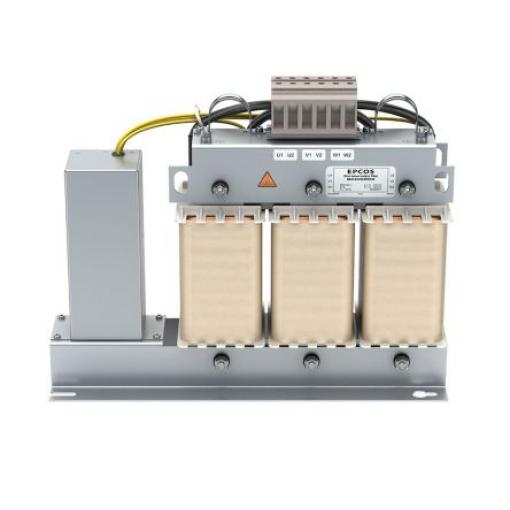 Filtr EMC, řada: B84143V*R/S230, 690V ac, 50/60 Hz, Nástěnná montáž, Svorkovnice, 26 A, počet fází: 3, EPCOS, RoHS
