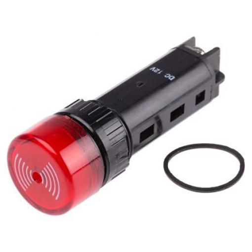 RS PRO Bzučák Panel 24V dc RoHS 85 dB @ 1m IP40 DC
