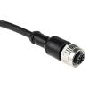 Kabel ovladače snímače, A: Vnitřní, A: M12 4, B: M12, B: Vnější, 60V 5, IP68, řada: PSEN Pilz 0.1 m