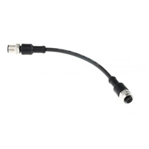 Kabel ovladače snímače, A: Vnitřní, A: M12 4, B: M12, B: Vnější, 60V 5, IP68, řada: PSEN Pilz 0.1 m