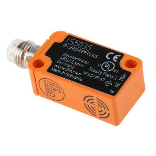ifm electronic Snímač přiblížení IS5035 Blok M8 200 mA IS-3002-BPOG/AS-510 IP67 PnP 800 Hz 2 mm 36 V dc