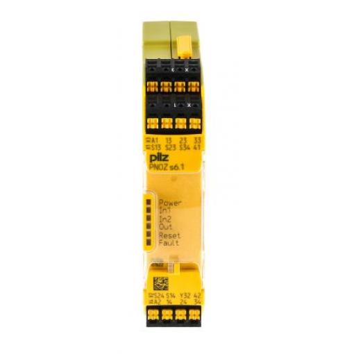 Pilz PNOZ s6.1 C Bezpečnostní relé 48/240 V ac/dc 1 3