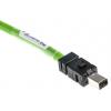 Pilz Ethernetové kabely, řada: PNOZ, Zelená, Polyuretan 1.5 m 8, typ pláště: Splétaný Stíněný