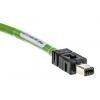 Pilz Ethernetové kabely, řada: PNOZ, Zelená, Polyuretan 2.5 m 8, typ pláště: Splétaný Stíněný