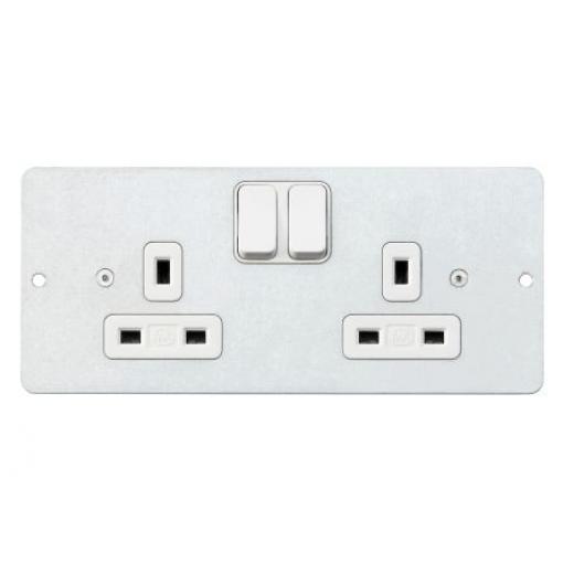 Podlahová krabice Světle šedá 272 mm x 178 mm MK Electric