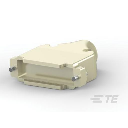 TE Connectivity Plášť D-Sub, řada: AMPLIMITE Kit, orientace těla: Rovný, počet kontaktů: 25, materiál pouzdra: ABS,