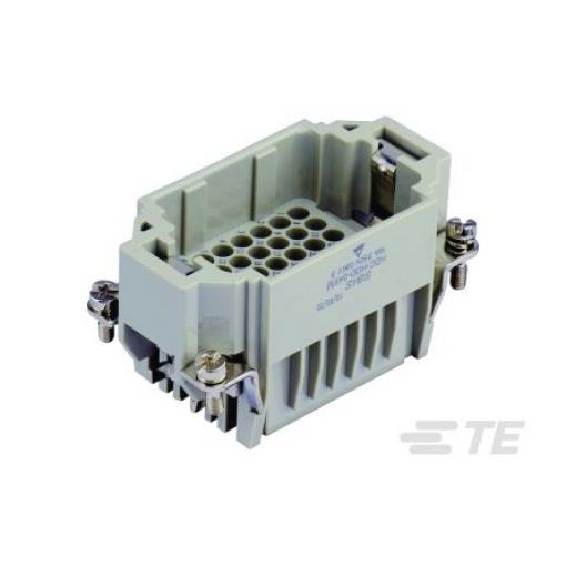 TE Connectivity Vložka napájecího konektoru pro vysoká zatížení 10 A Vnější HDC HDD 42