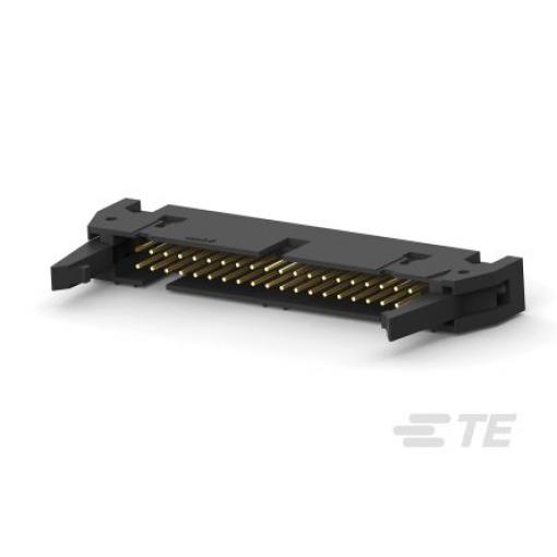 TE Connectivity Konektor PCB, řada: AMP-LATCH, Vodič-deska, počet kontaktů: 40, počet řad: 2, rozteč: 2.54 mm, orientace