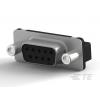 TE Connectivity Konektor D-Sub, řada: AMPLIMITE HD-20, počet kontaktů: 9, orientace těla: Rovný 2.74 mm, Průchozí otvor