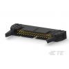 TE Connectivity Konektor PCB, řada: AMP-LATCH, Vodič-deska, počet kontaktů: 34, počet řad: 2, rozteč: 2.54 mm, orientace
