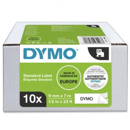 Páska do tiskárny štítků barva tisku Černá Bílá pro různé modely tiskáren Dymo 500TS, Dymo 280, Dymo 160, Dymo 450 DUO,