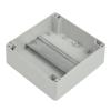 RS PRO Pouzdro IP65 barva Šedá barva Šedá ABS 240 mm 105.7 mm 191.3 mm Silikon