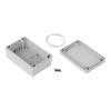 RS PRO Pouzdro IP65 barva Šedá barva Šedá ABS 150.1 mm 60 mm 100.1 mm Silikon
