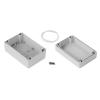 RS PRO Pouzdro IP65 barva Šedá barva Šedá ABS 150 mm 75 mm 100 mm Silikon