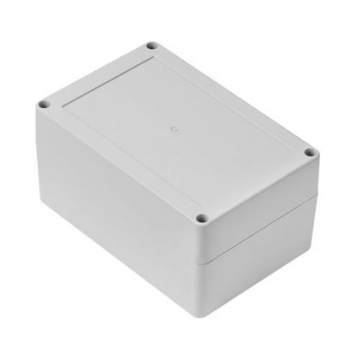 RS PRO Pouzdro IP65 barva Šedá barva Šedá ABS 150 mm 75 mm 100 mm Silikon